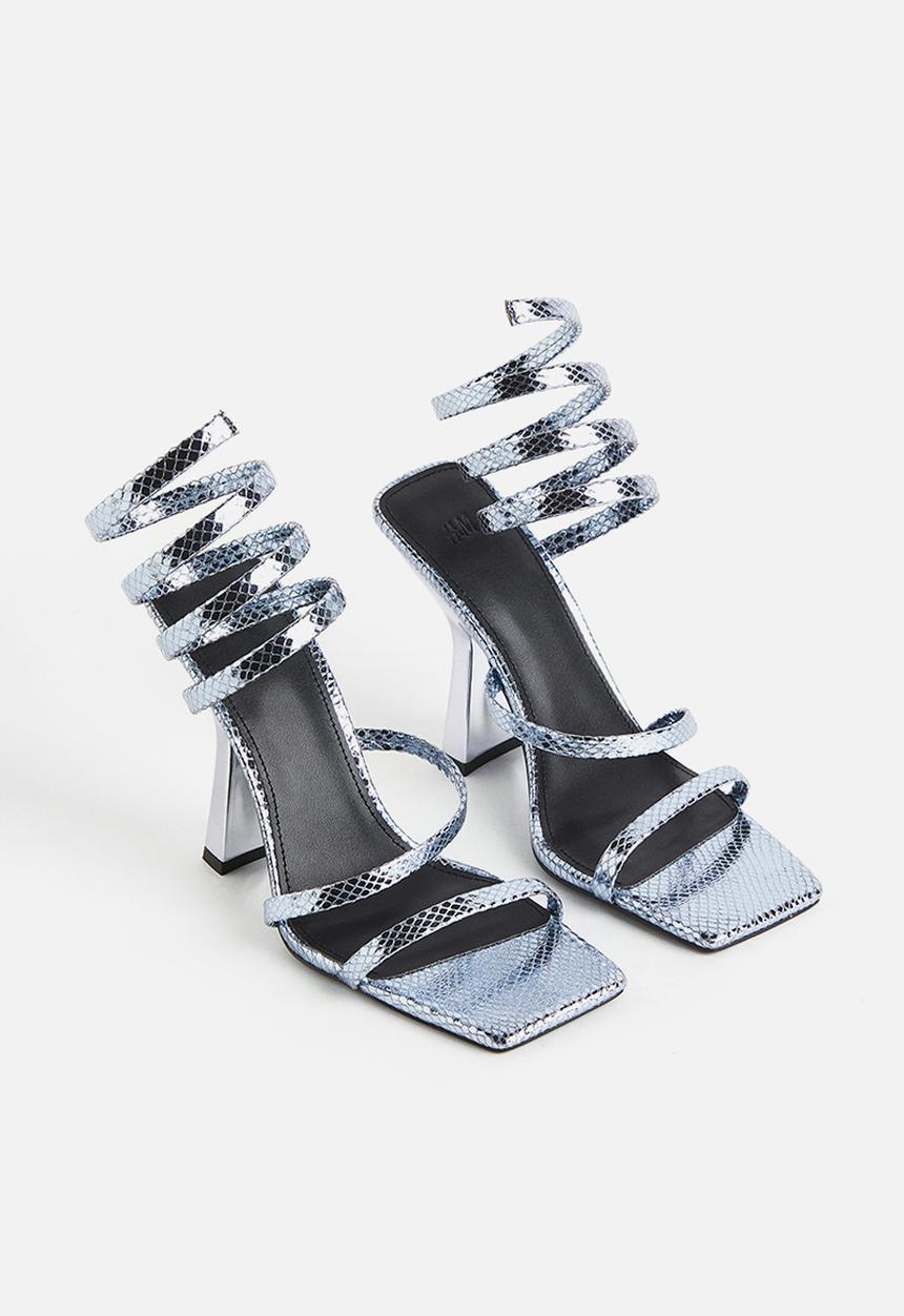 H&M - Sandals - silver coloured