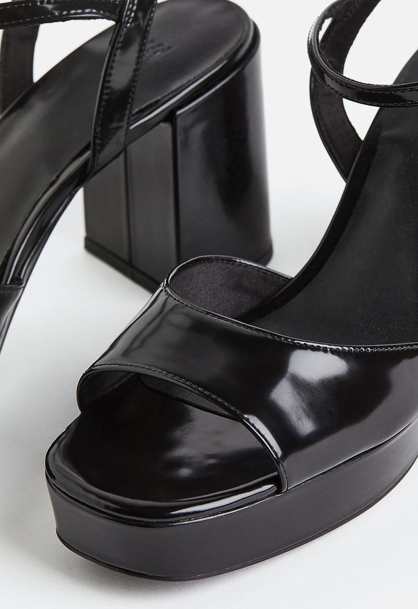 H&M - Platform sandals - black