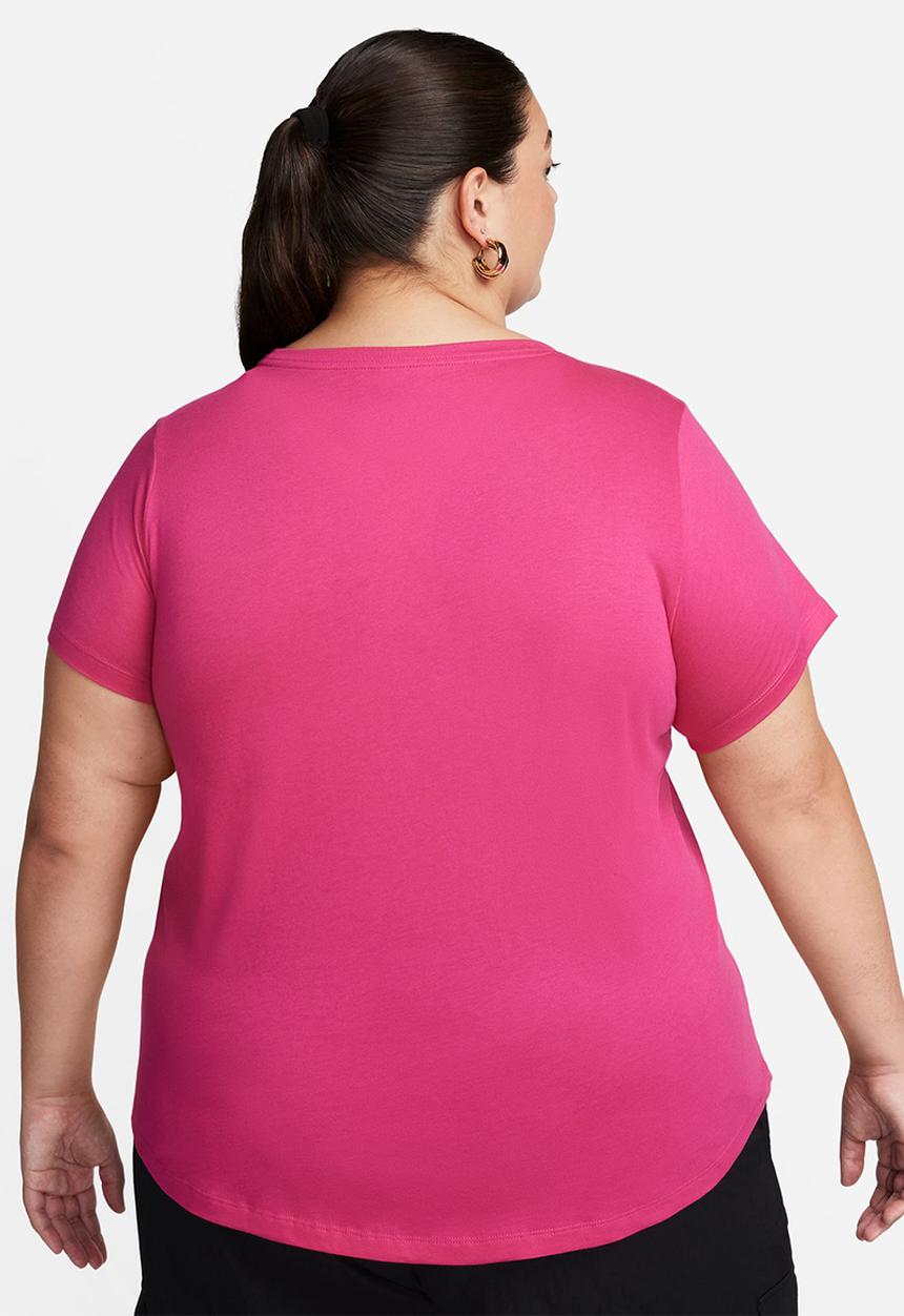 Nike - Plus w nsw tee - fireberry