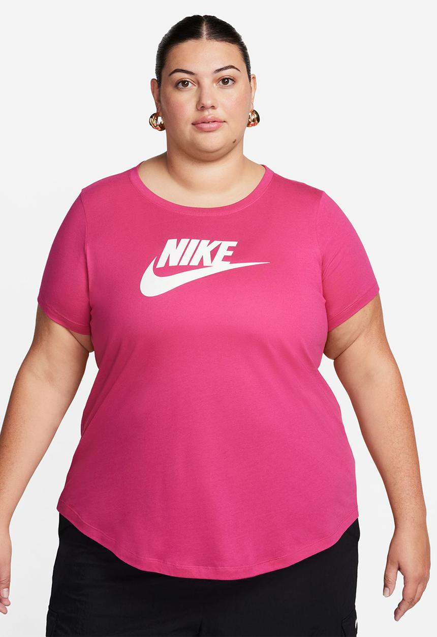 Nike - Plus w nsw tee - fireberry