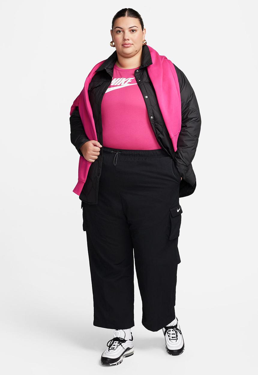 Nike - Plus w nsw tee - fireberry