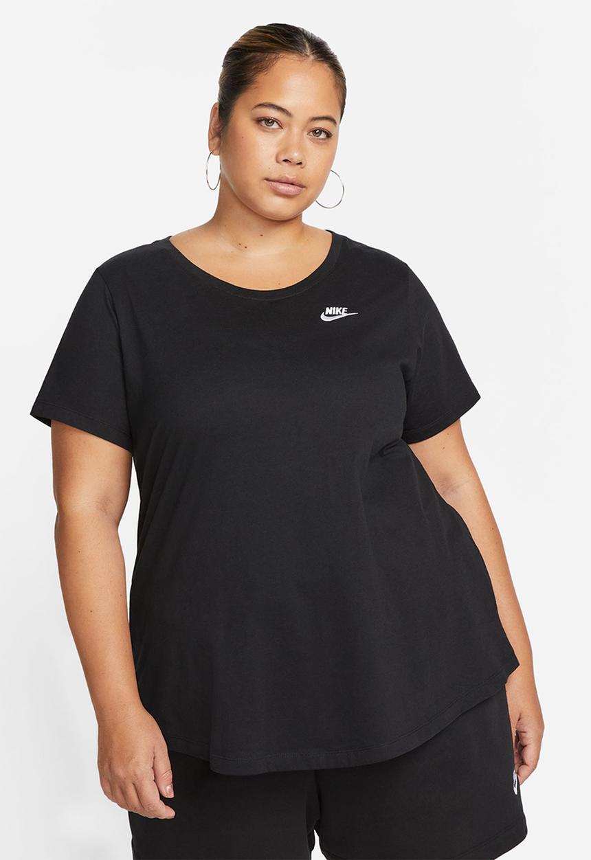 Nike - Plus w nsw tee club - black