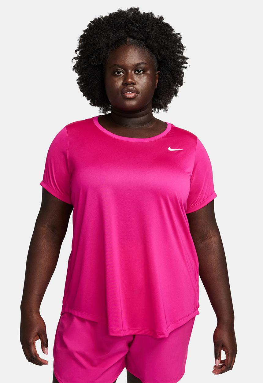 Nike - Plus w nike dri-fit tee - fireberry