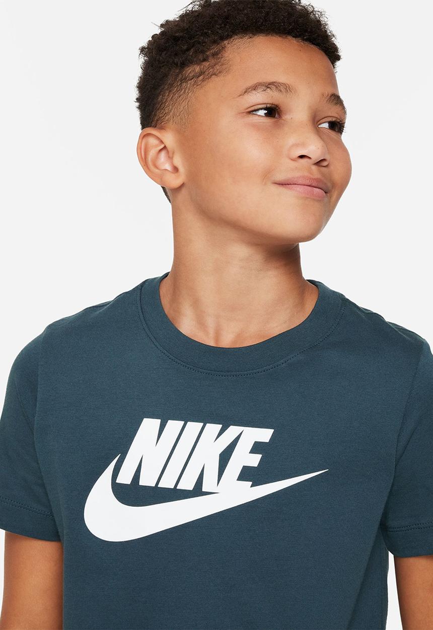 Nike - K nsw tee futura icon td - deep jungle