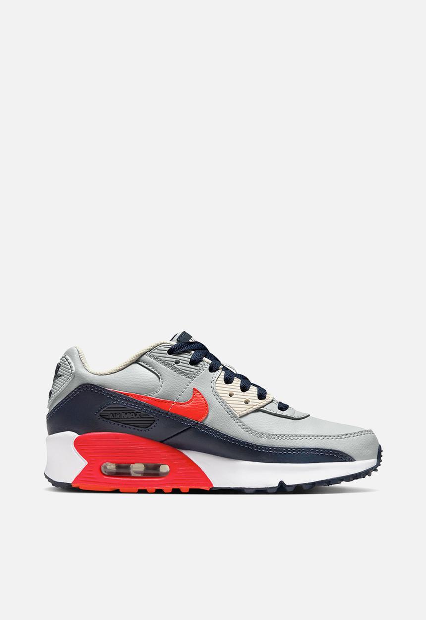 Nike - Nike air max 90 ltr - lt smoke grey & bright crimson
