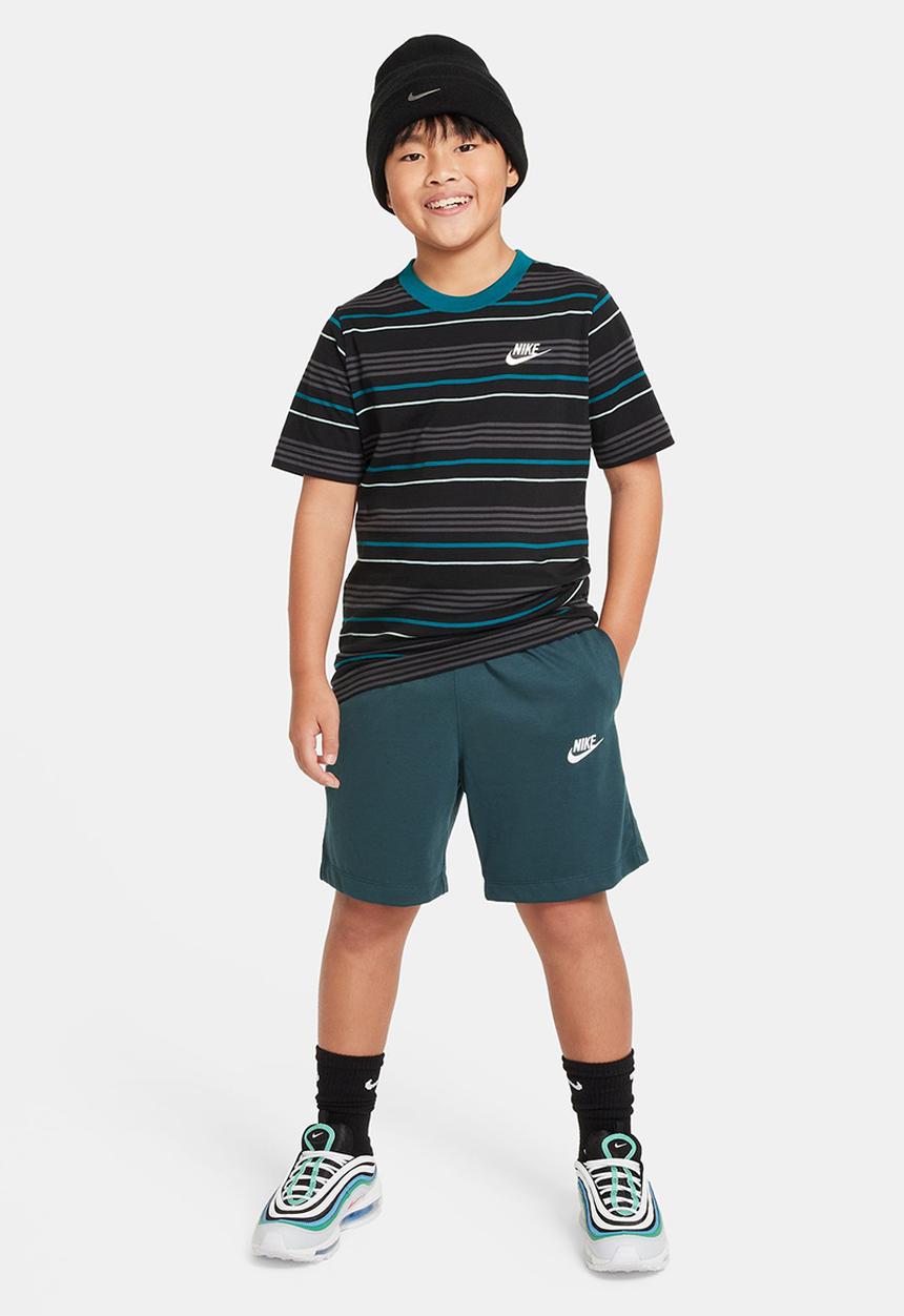 Nike - B Nsw short jsy aa - deep jungle/white