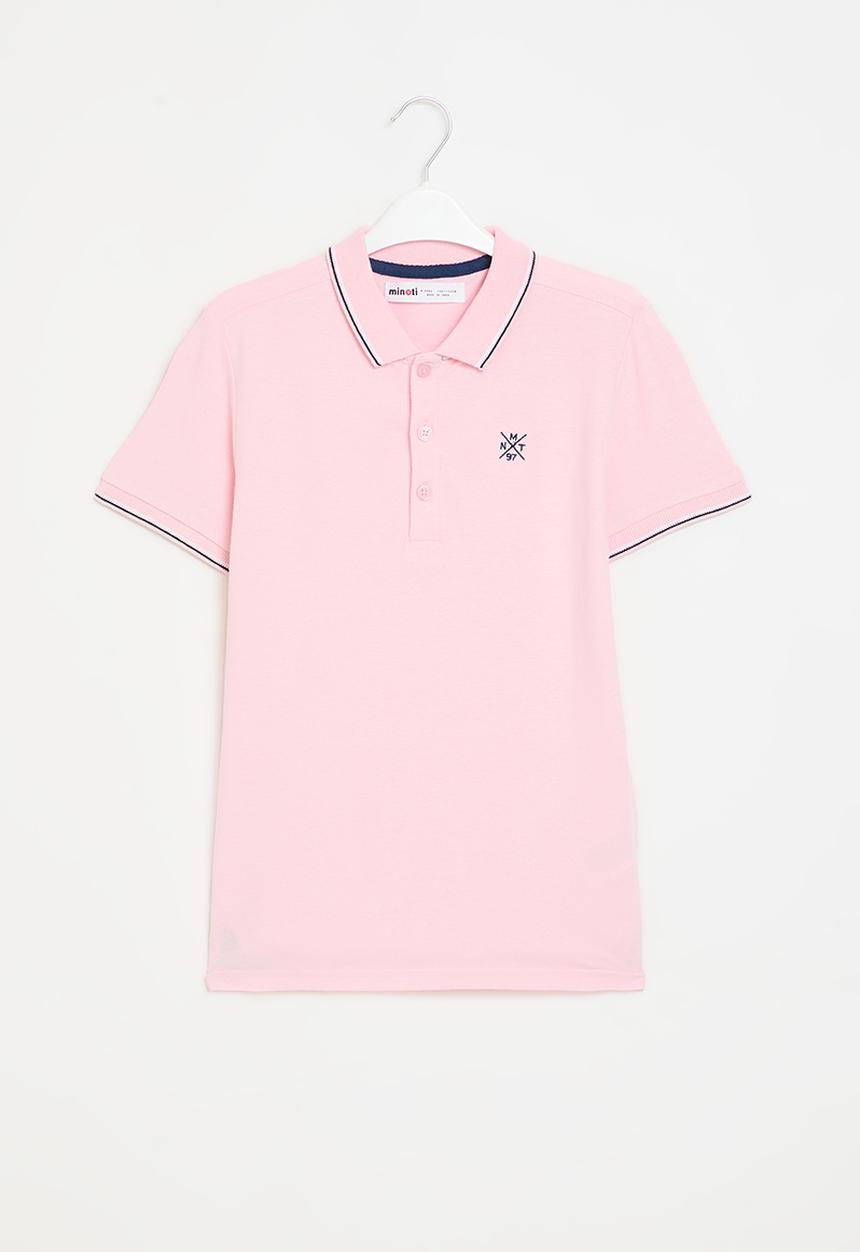 MINOTI - Pique polo - light pink