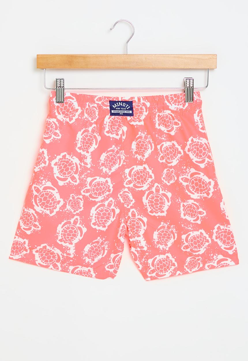 MINOTI - Board shorts - coral