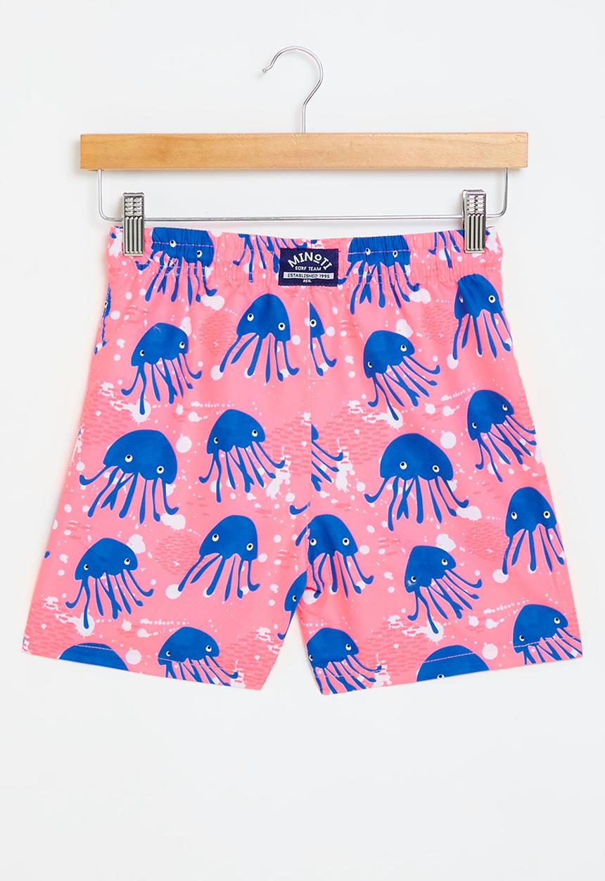 MINOTI - Board shorts - pink & blue
