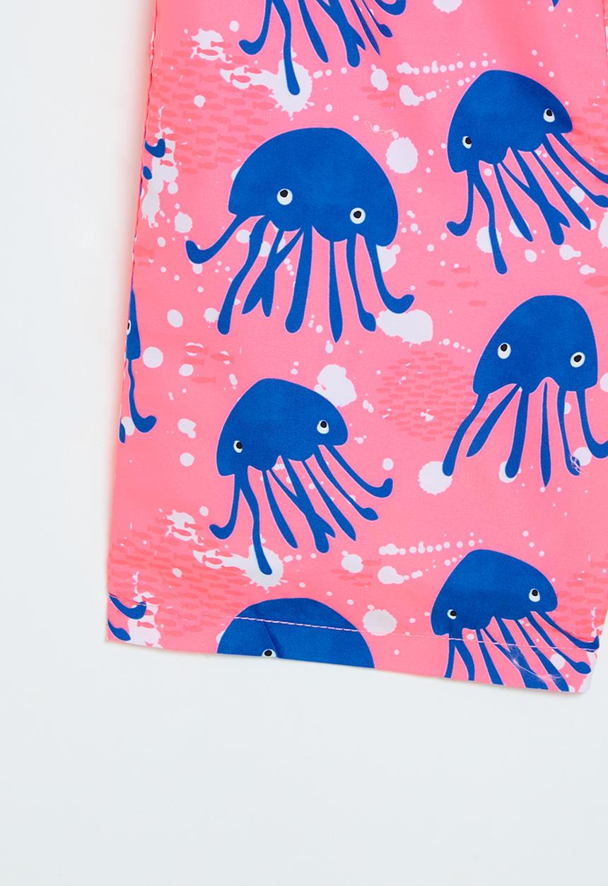MINOTI - Board shorts - pink & blue