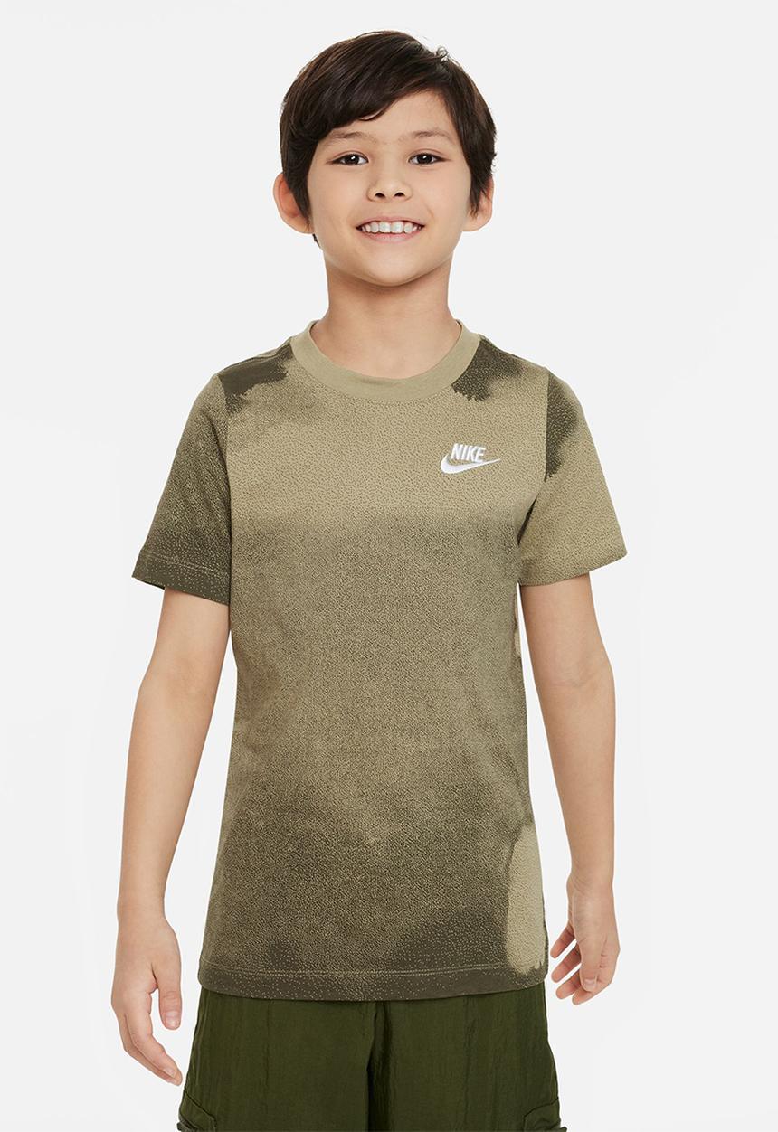 Nike - K nsw tee club sesonl wsh aop - multi 