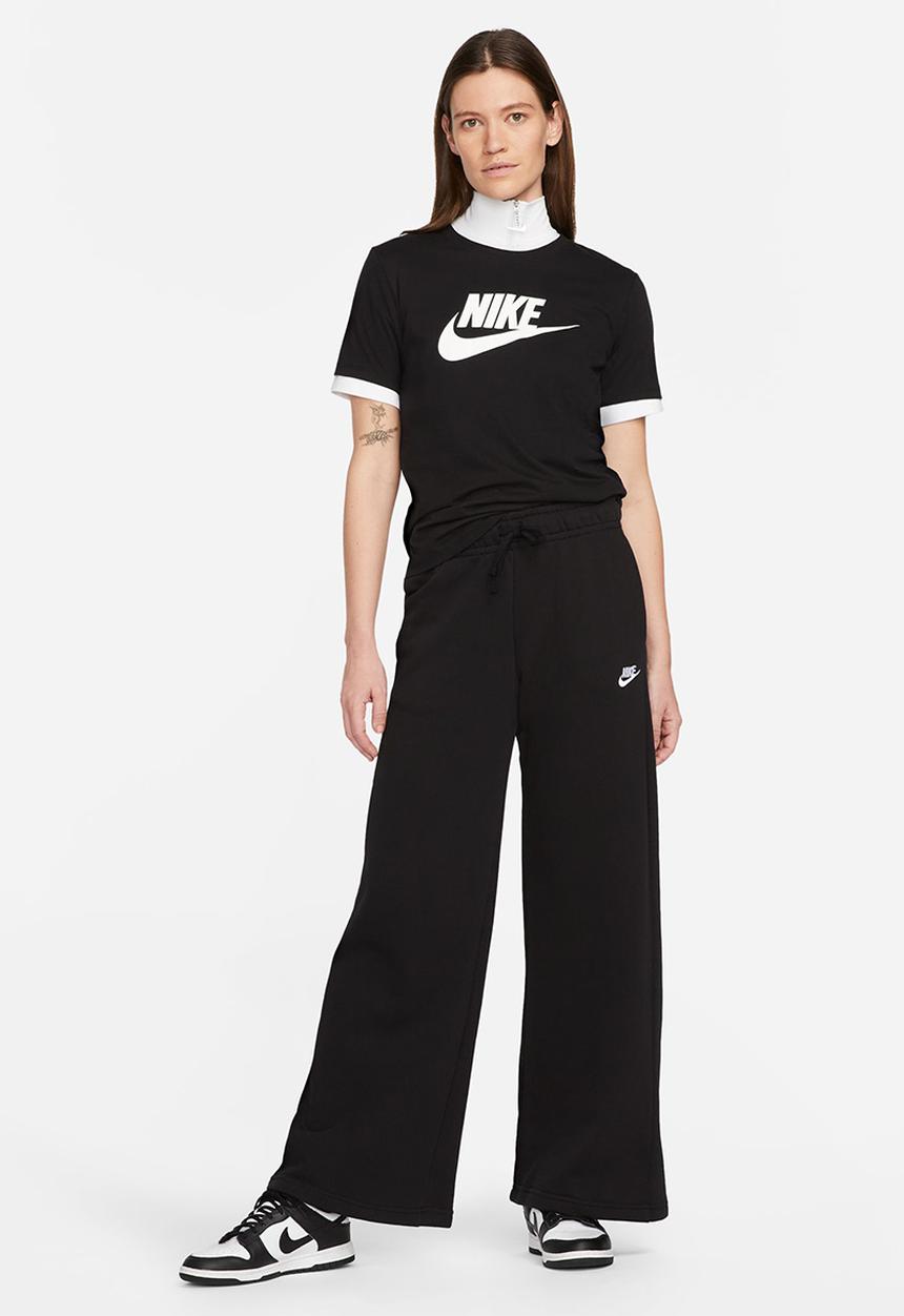 Nike - W nsw tee essntl icn ftra - black & white
