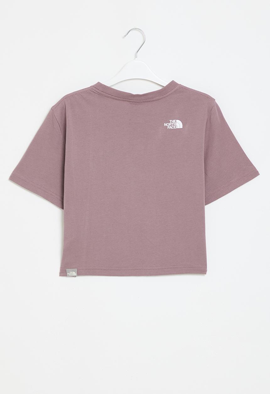 The North Face - G short sleeve crop easy tee - grey
