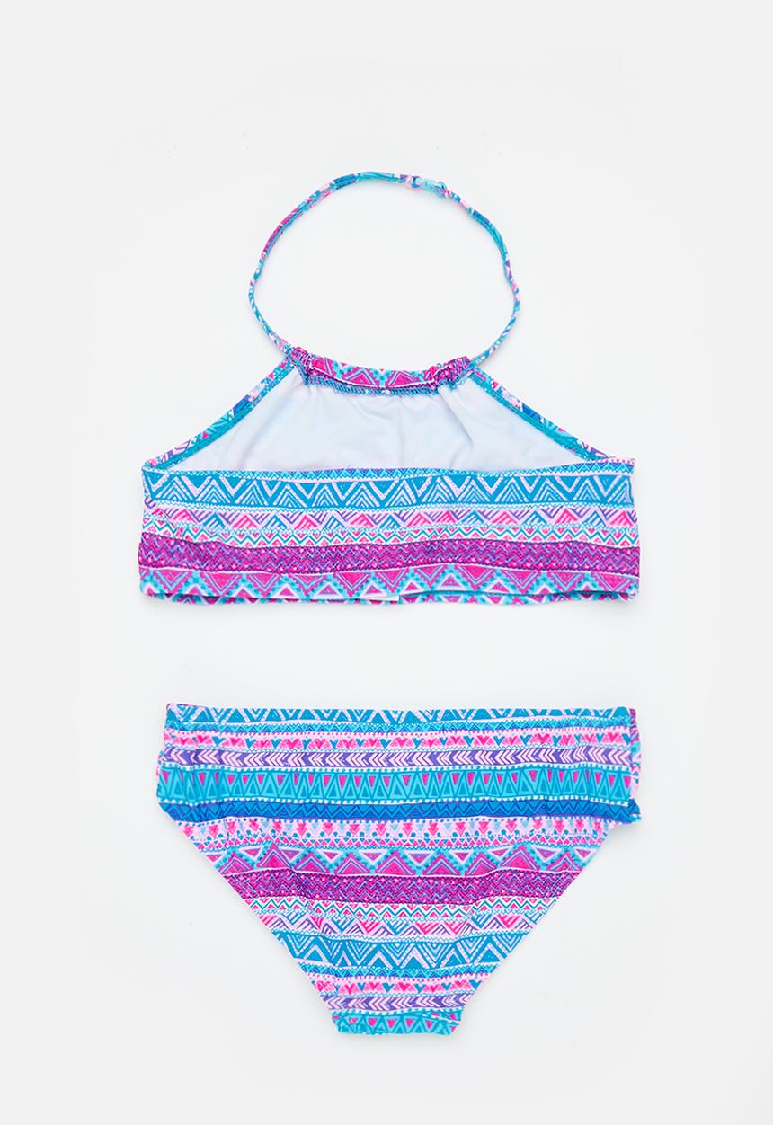 MINOTI - halterneck bikini - blue 