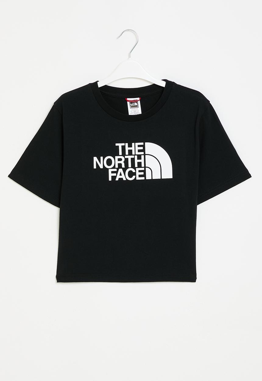 The North Face - G short sleeve crop easy tee - black