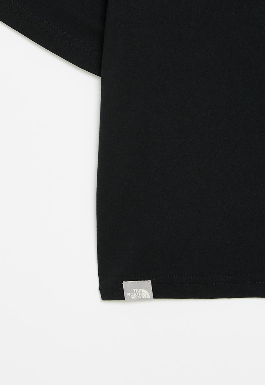 The North Face - G short sleeve crop easy tee - black