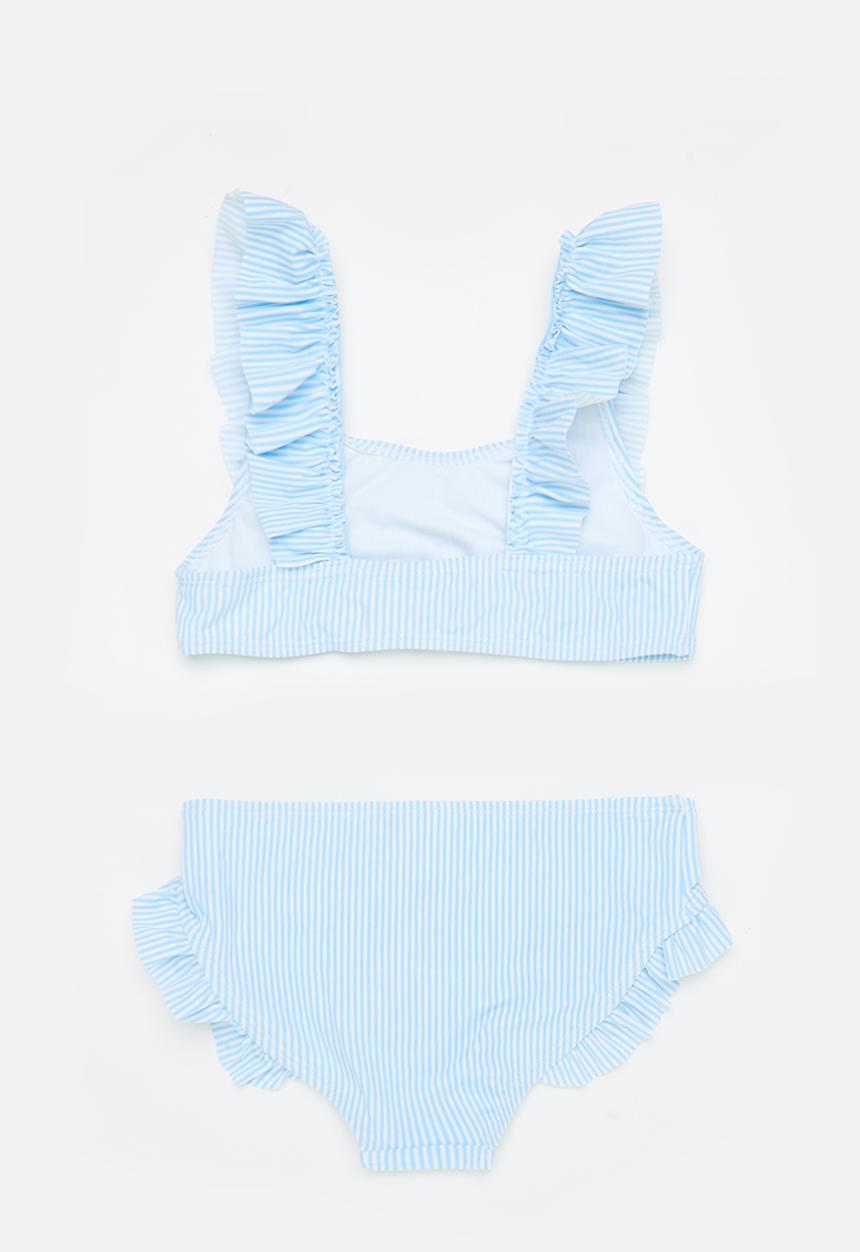 MINOTI - Stripe bikini - blue