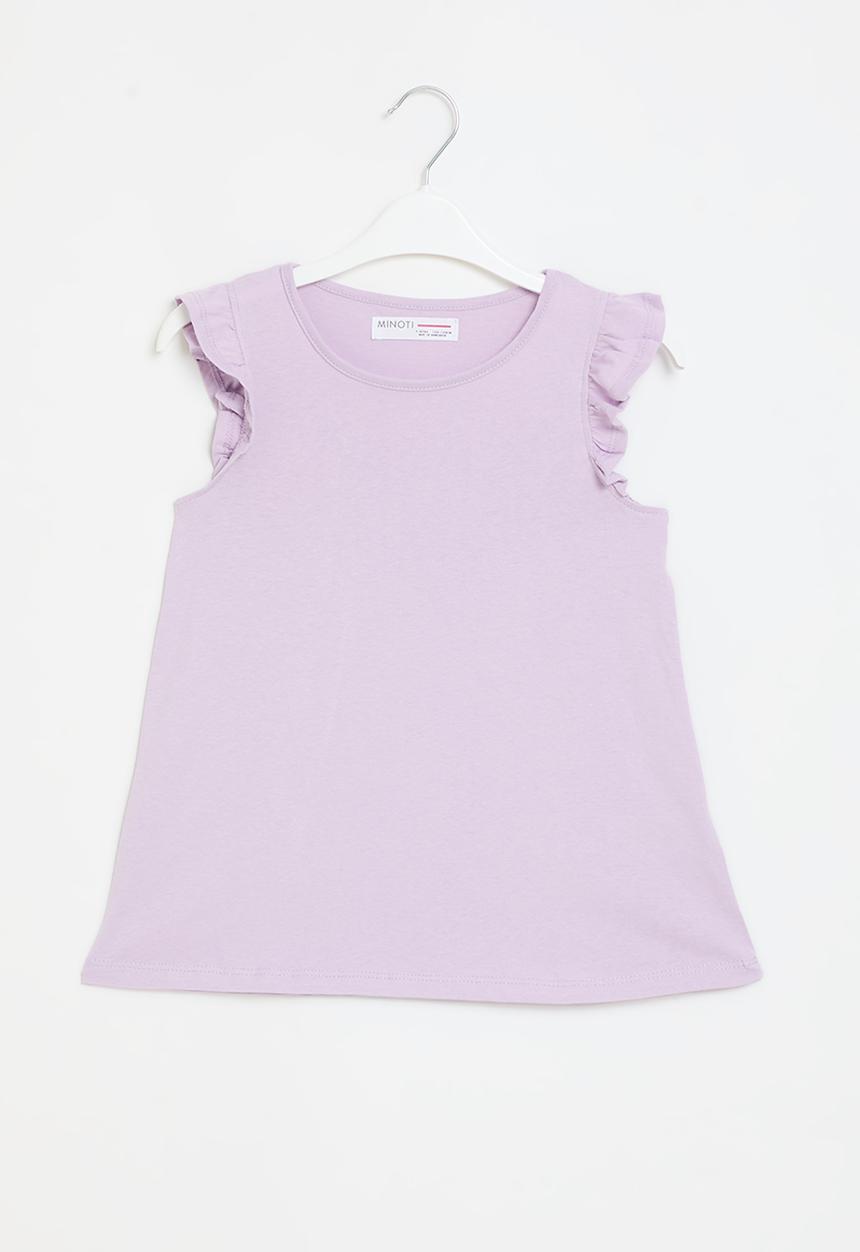 MINOTI - Girls basic vest - lilac