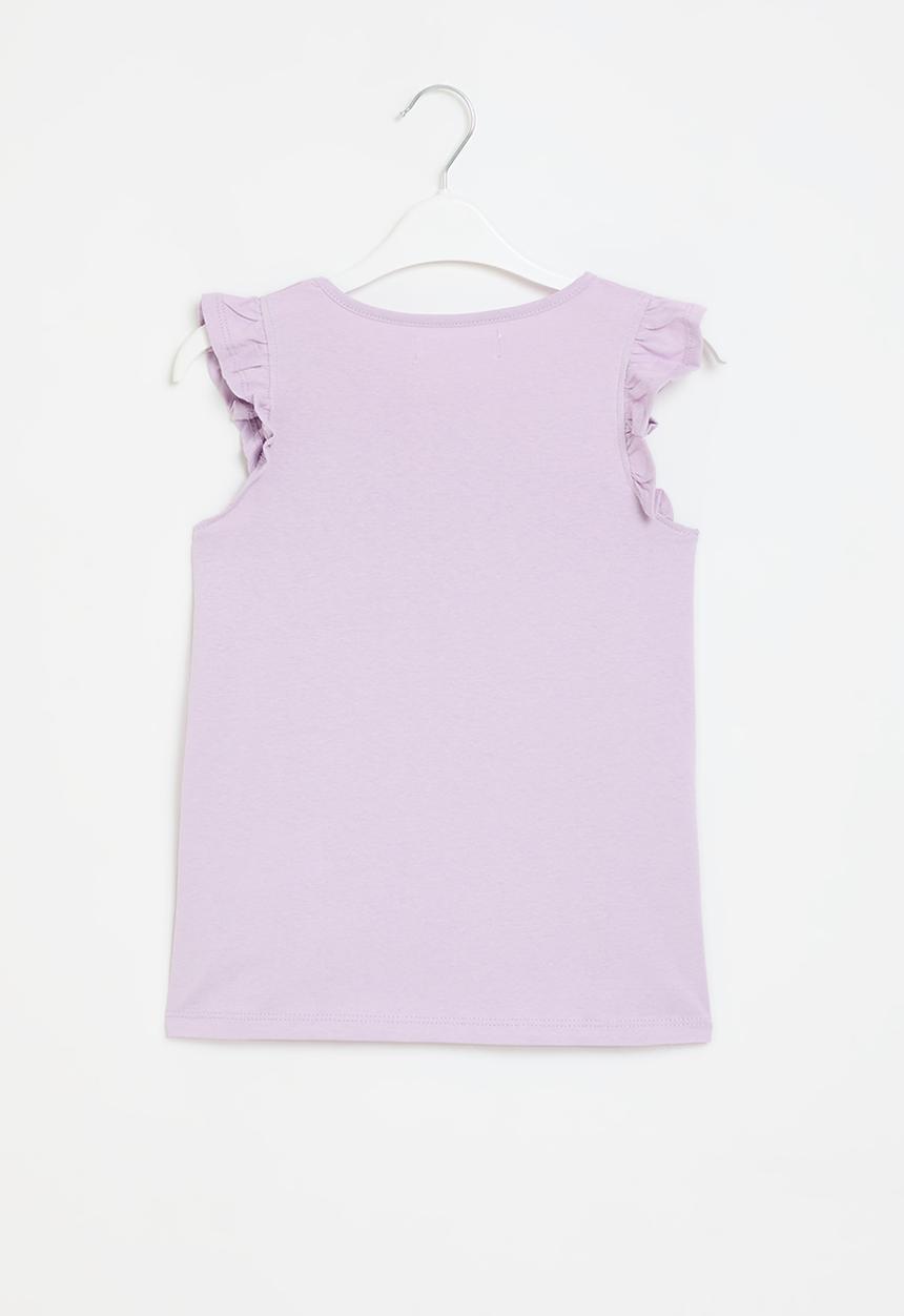 MINOTI - Girls basic vest - lilac