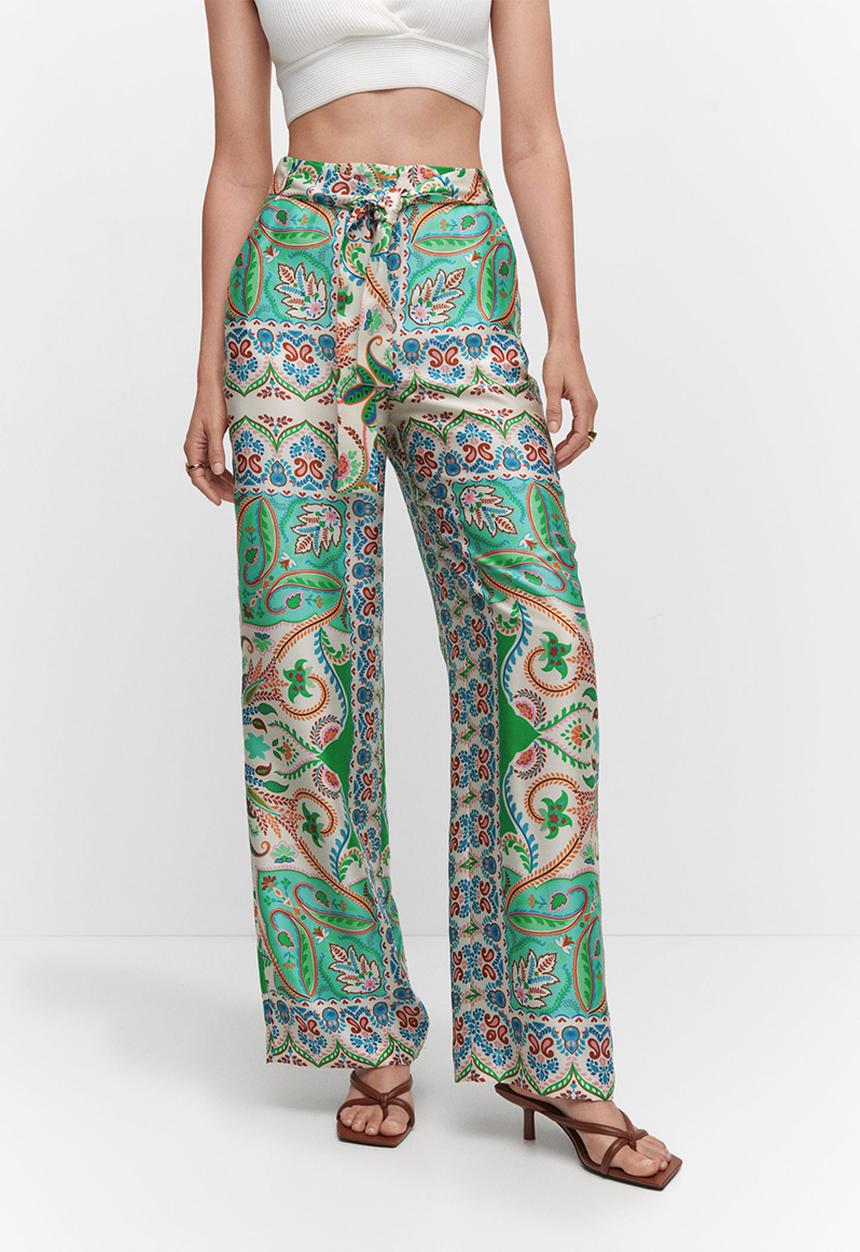 MANGO - Trousers christen - natural