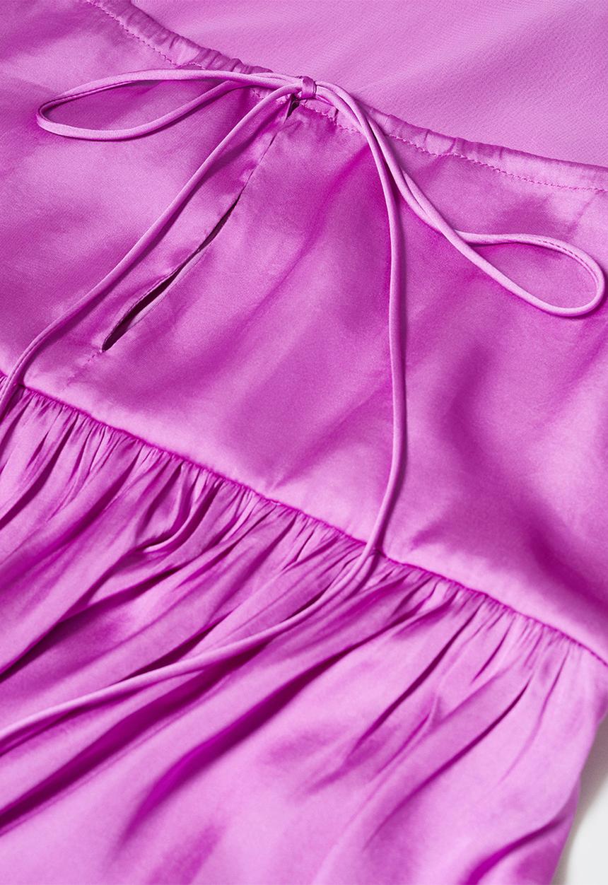 MANGO - Dress isidi - bright pink