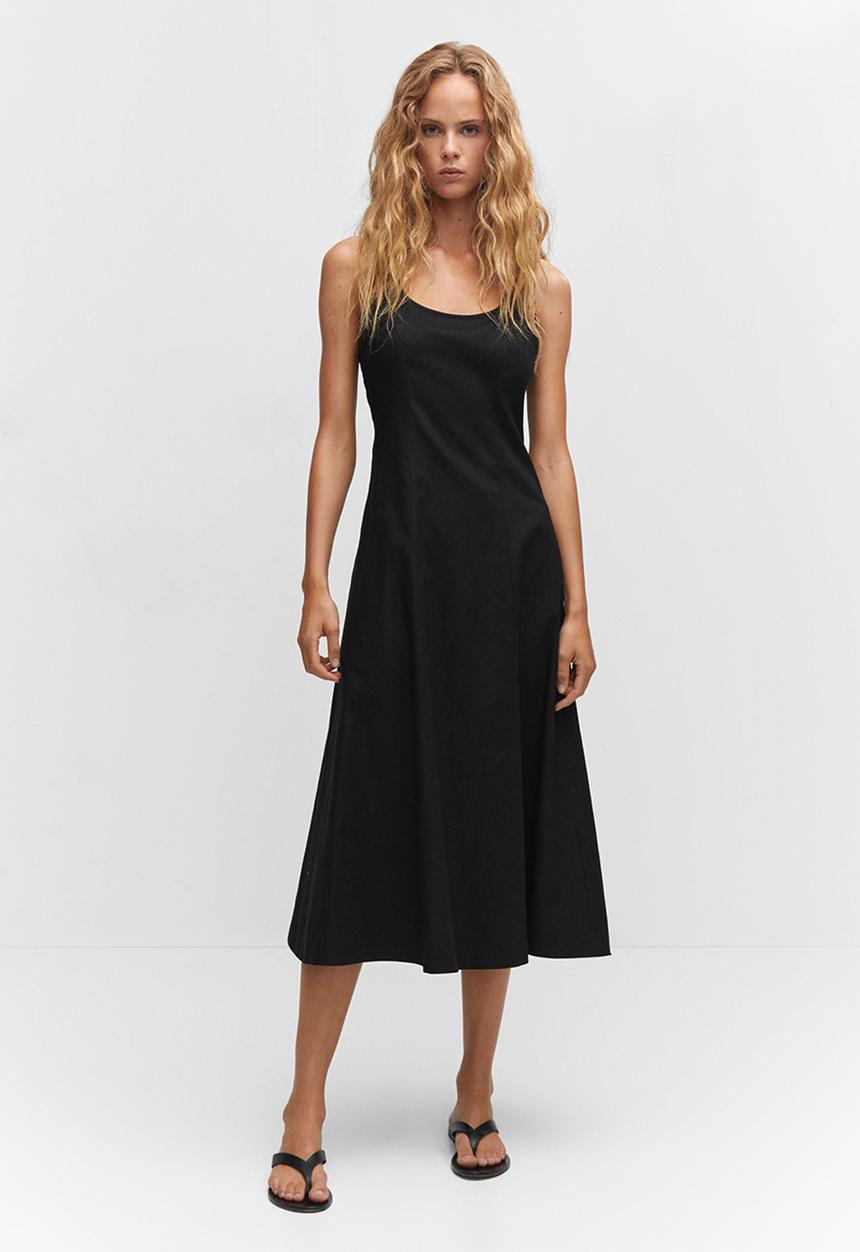 MANGO - Dress lucas - black