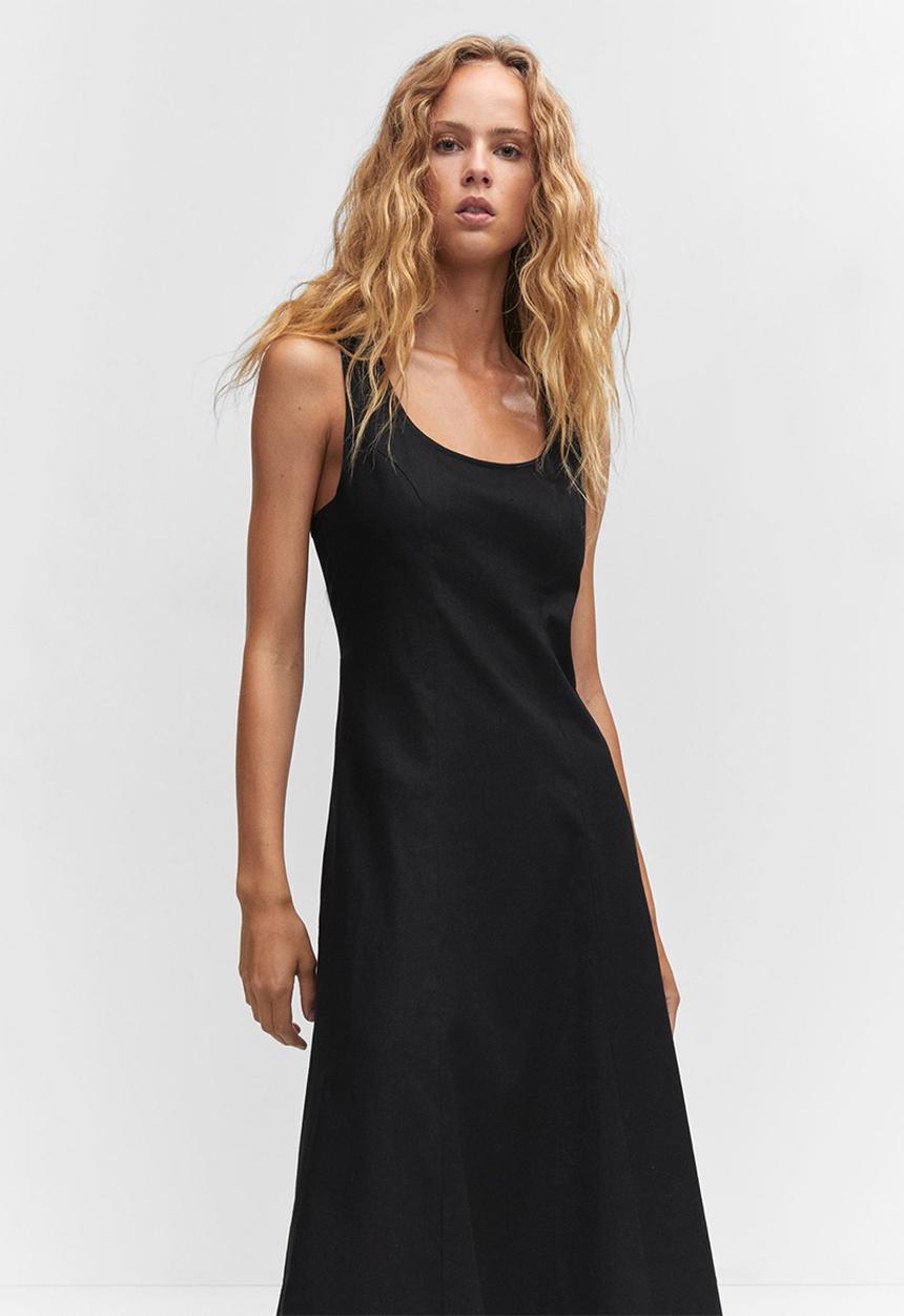 MANGO - Dress lucas - black