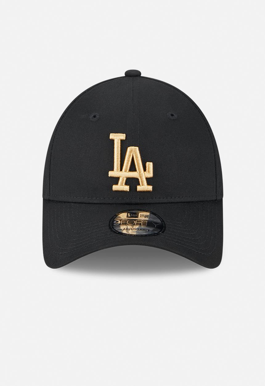 New Era - League essential 9forty® los angeles dodgers - black & bronze 