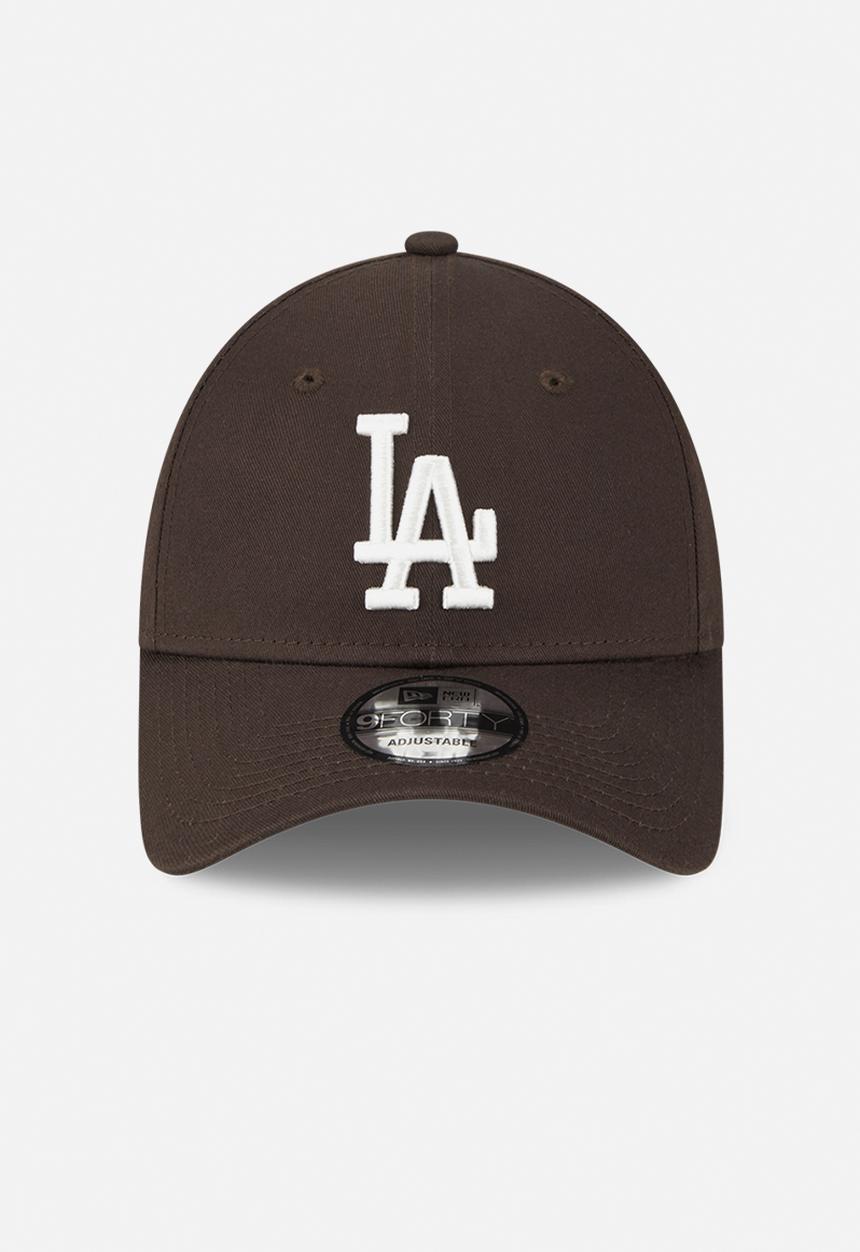 New Era - League essential 9forty® los angeles dodgers - brown & white  