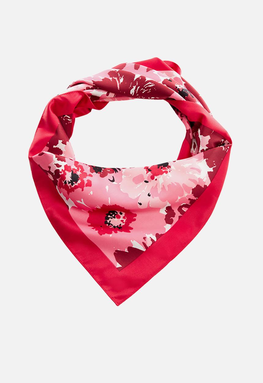 MANGO - Neck scarf samsa - red