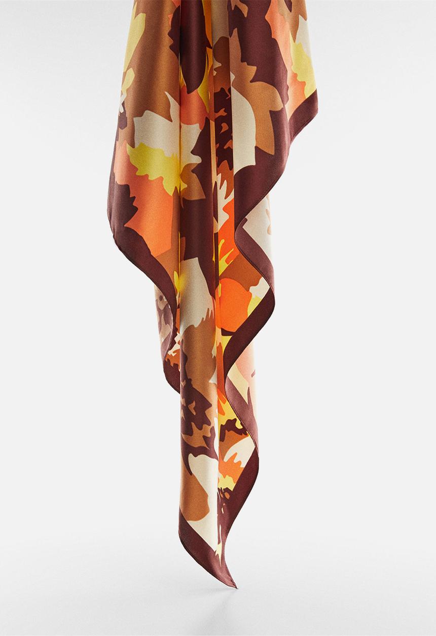 MANGO - Neck scarf sidra - light beige