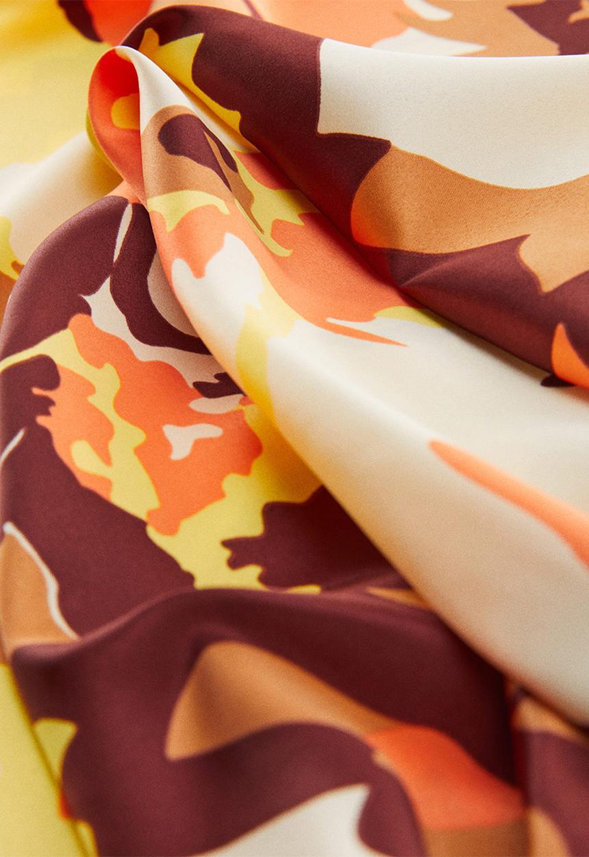 MANGO - Neck scarf sidra - light beige