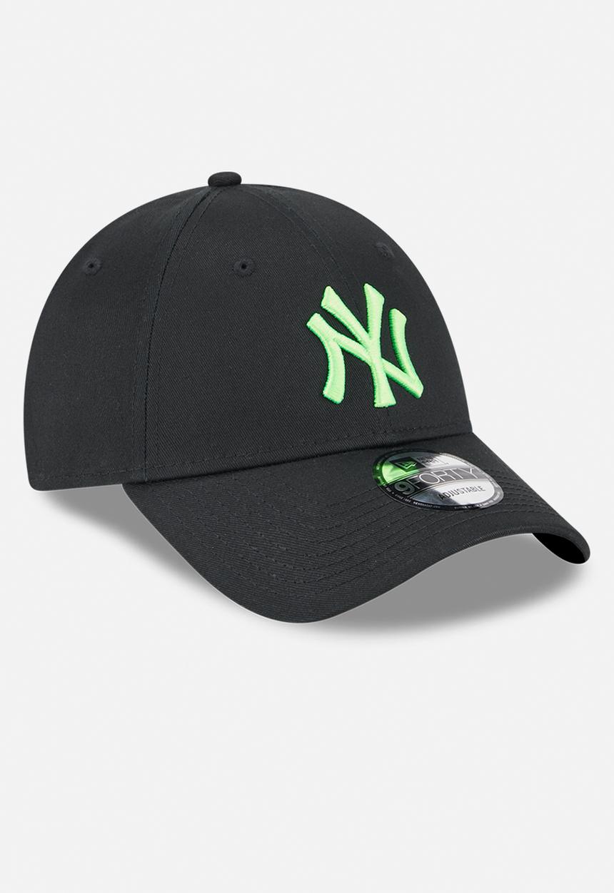 New Era - Neon 9forty® new york yankees - black & neon green