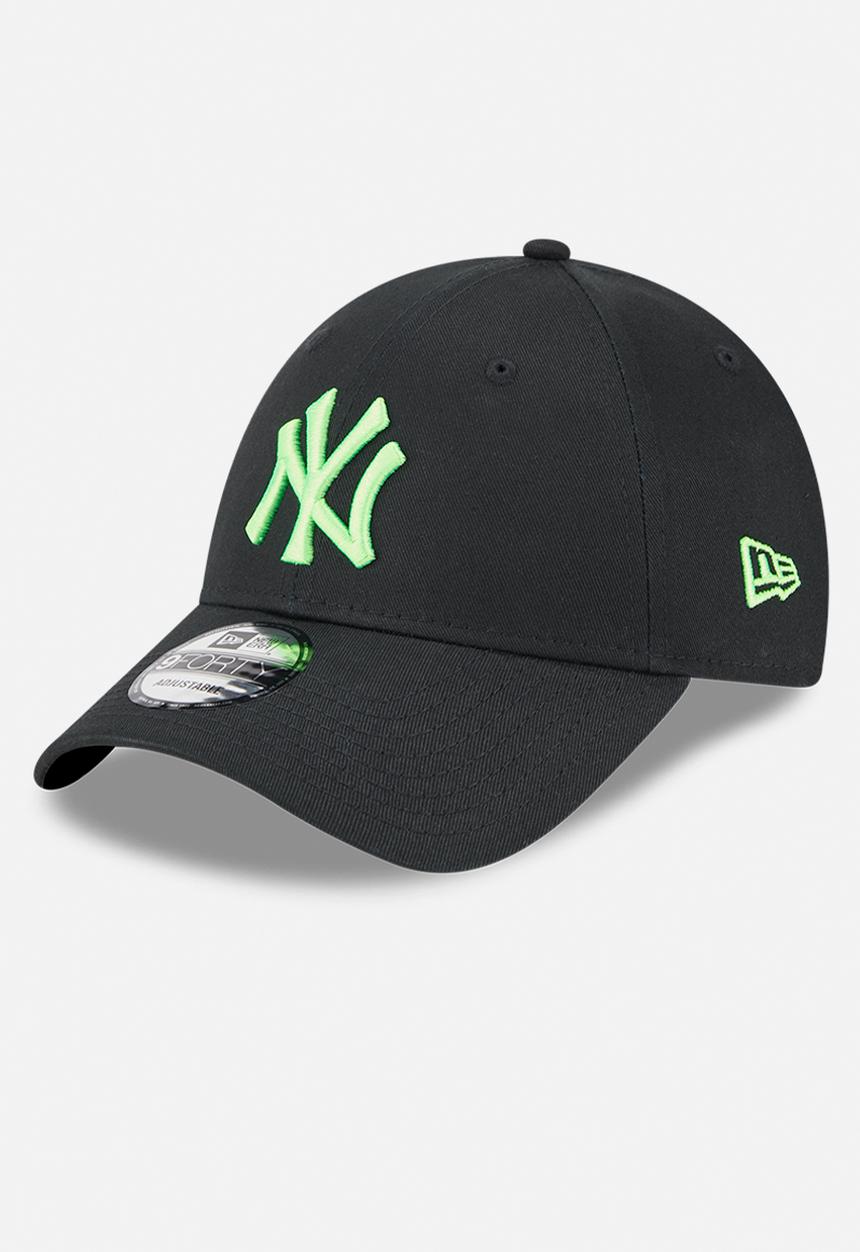 New Era - Neon 9forty® new york yankees - black & neon green