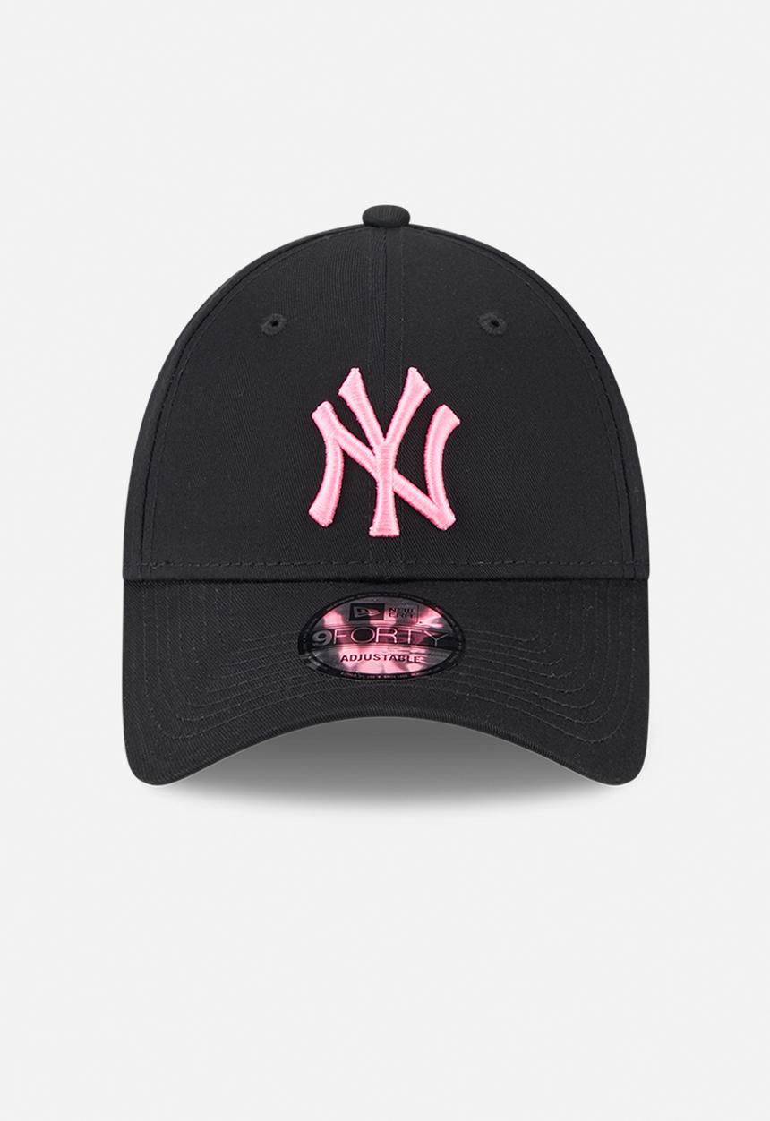 New Era - Neon 9forty® new york yankees - black & neon pink