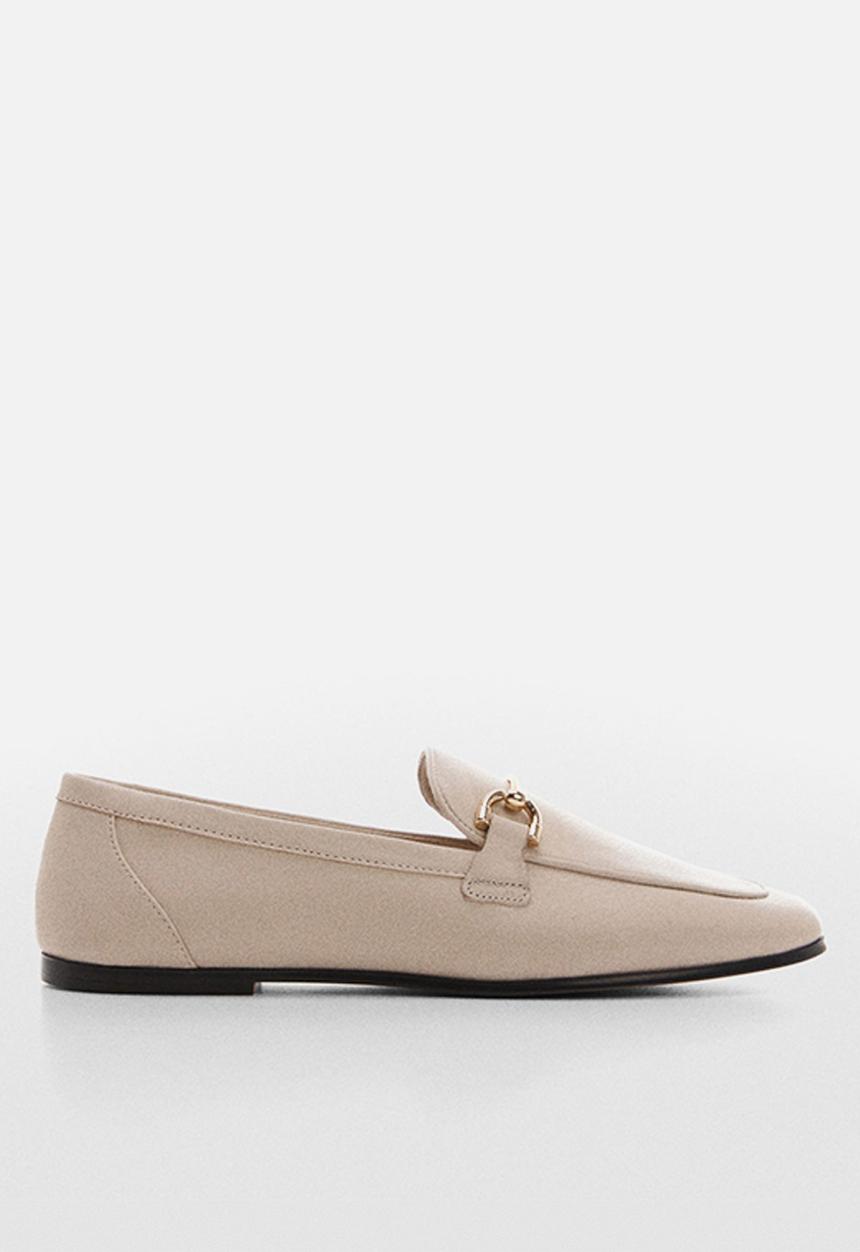 MANGO - Toledo loafer - light beige