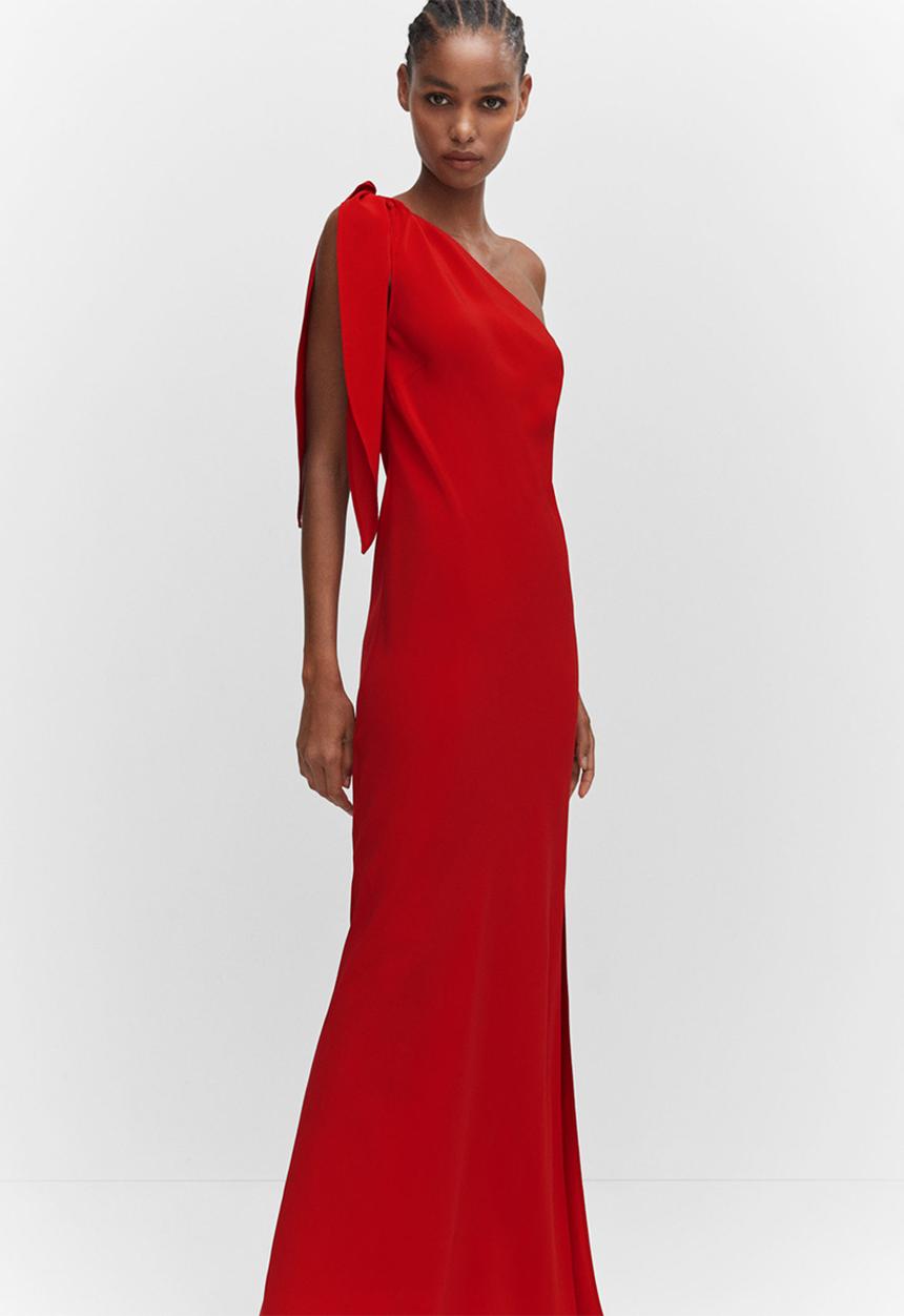 MANGO - Dress lazaro - red