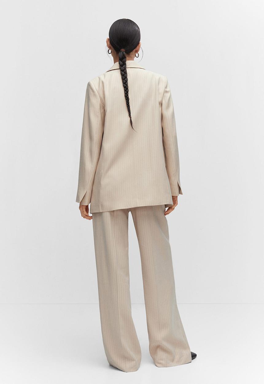 MANGO - Blazer bo - light beige