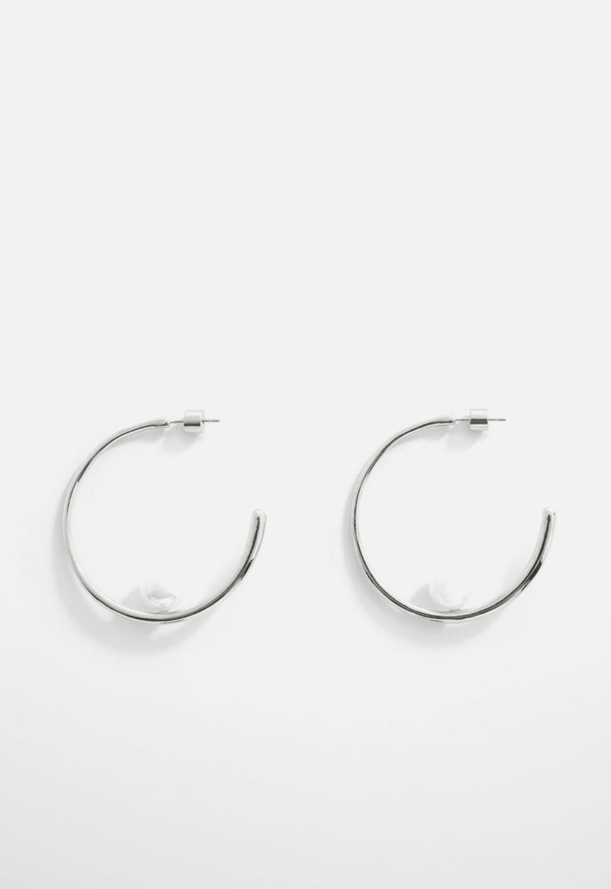 MANGO - Earrings galicia - silver