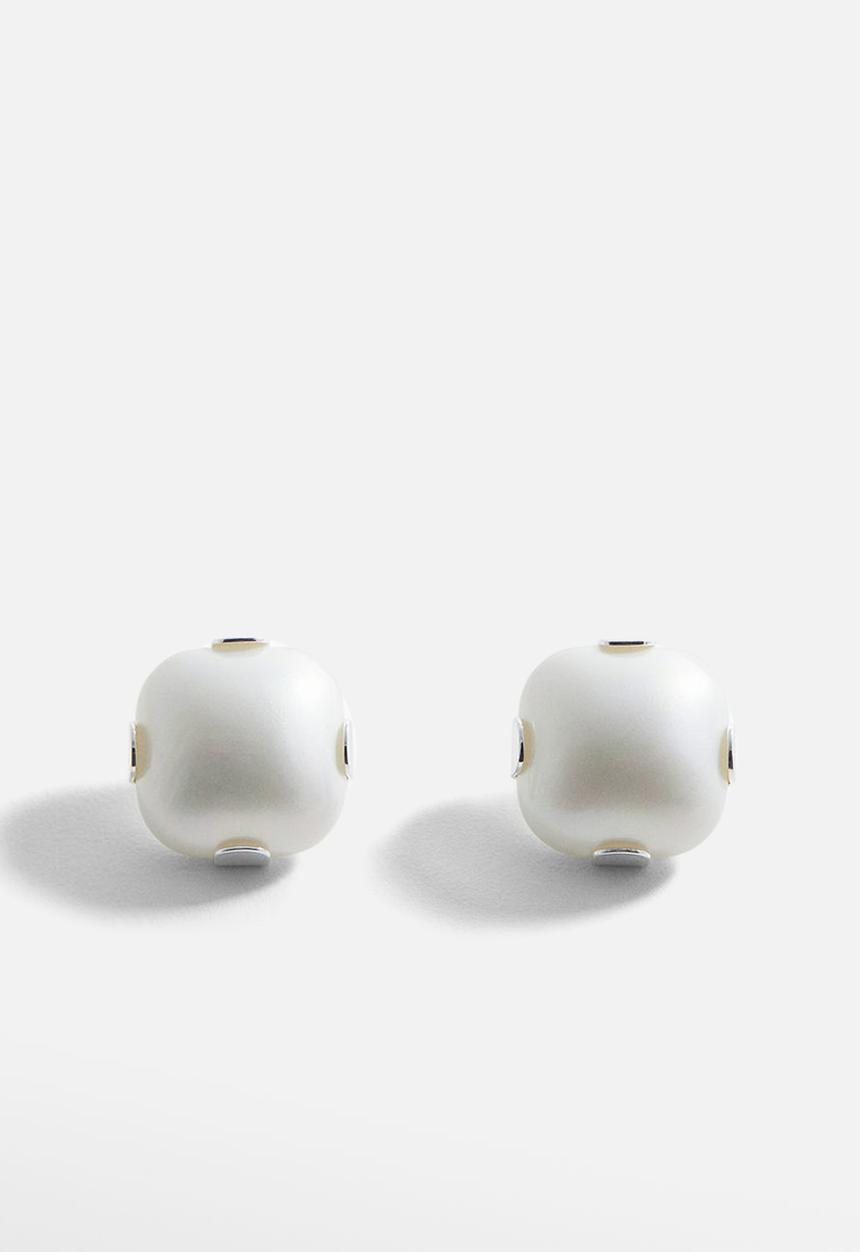 MANGO - Earrings garret - silver