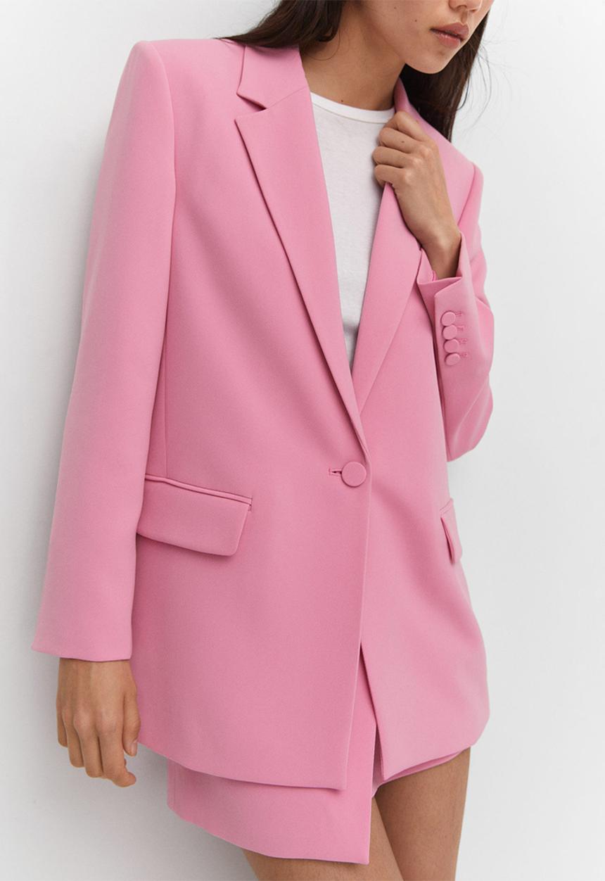 MANGO - Blazer hadid - fuchsia