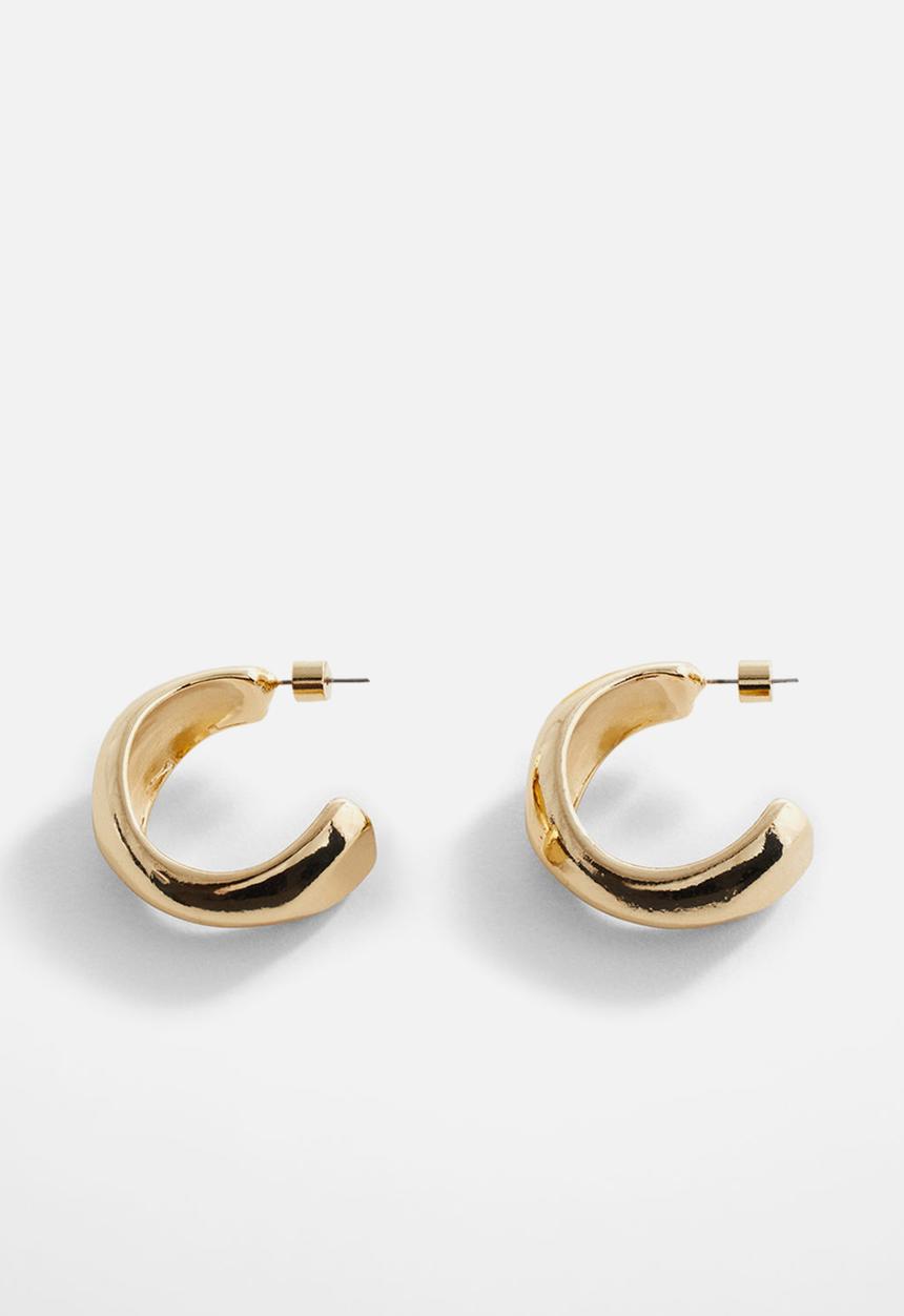 MANGO - Earrings garbine - gold