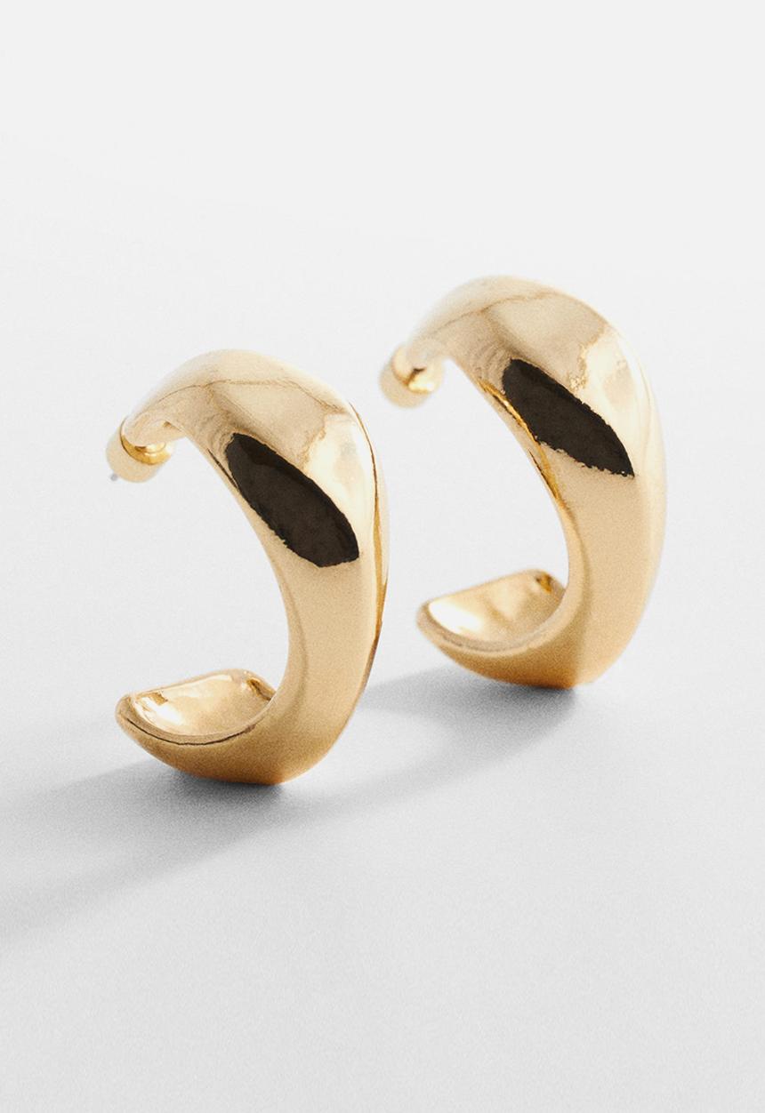 MANGO - Earrings garbine - gold