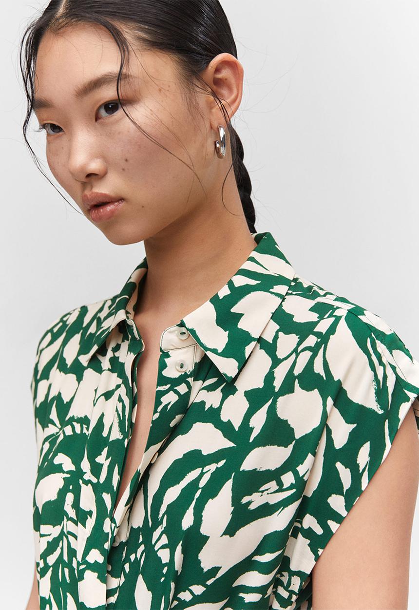MANGO - One-Piece suit romina - green
