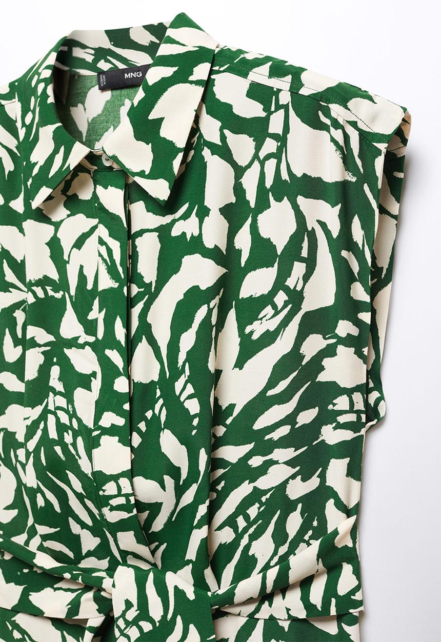 MANGO - One-Piece suit romina - green