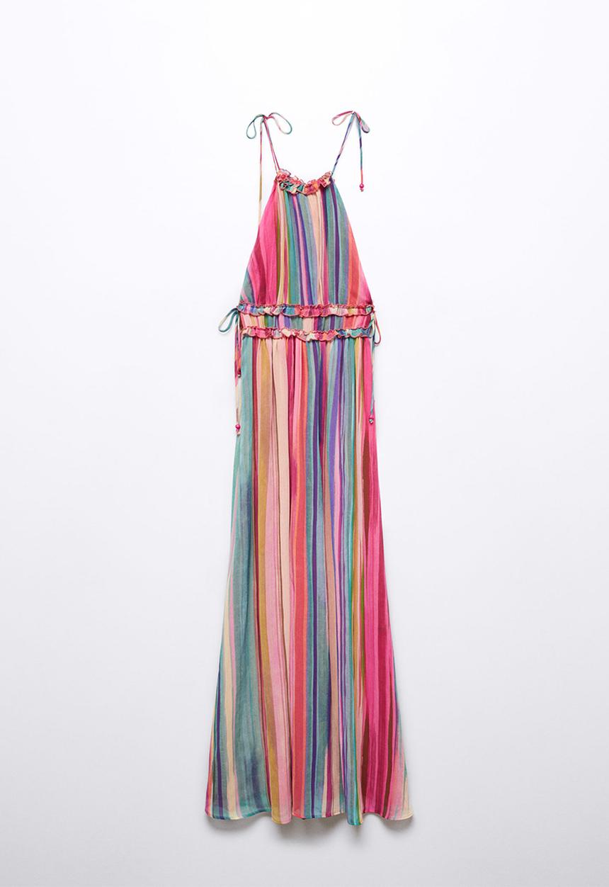 MANGO - Dress piru - pink