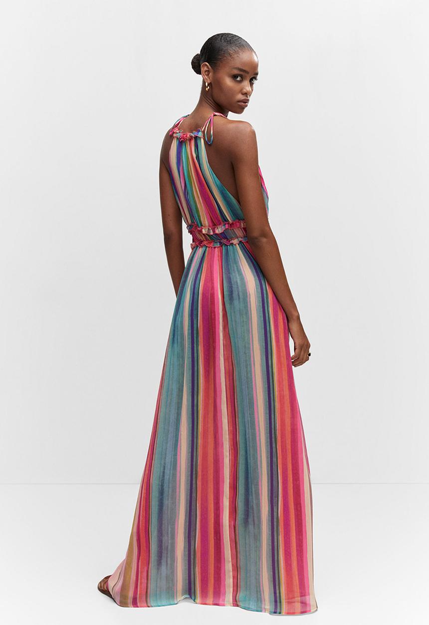 MANGO - Dress piru - pink