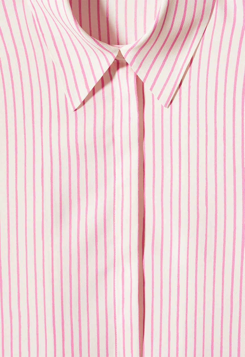 MANGO - Shirt basic - pink