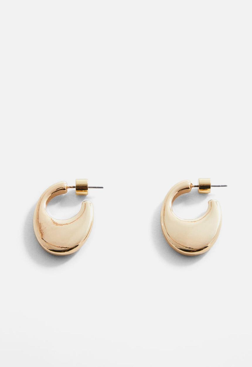MANGO - Earrings lada - gold