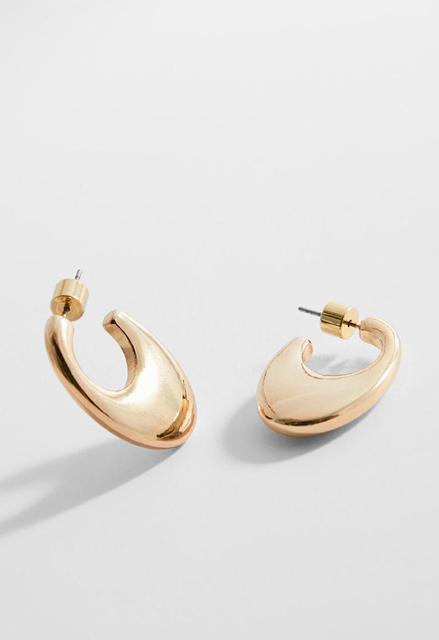MANGO - Earrings lada - gold